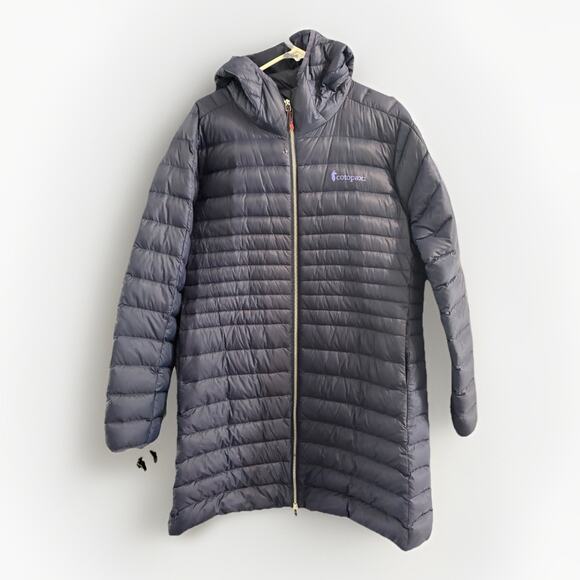 cotopaxi Jackets & Blazers - Cotopaxi Down Fuego Parka Hood Insulated Long Puffer Jacket Blue Women XL